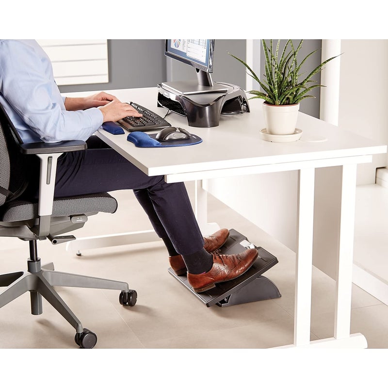 Fellowes Office Suites Adjustable Foot Rest (8032201) , Black - Image 2