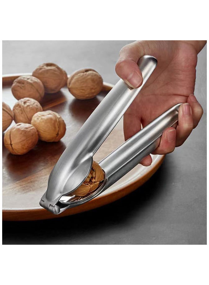 Stainless Steel Chestnut Opener Walnut Opener Dried Fruit Opener Silver - Image 1