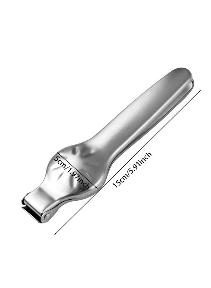 Stainless Steel Chestnut Opener Walnut Opener Dried Fruit Opener Silver - Image 4