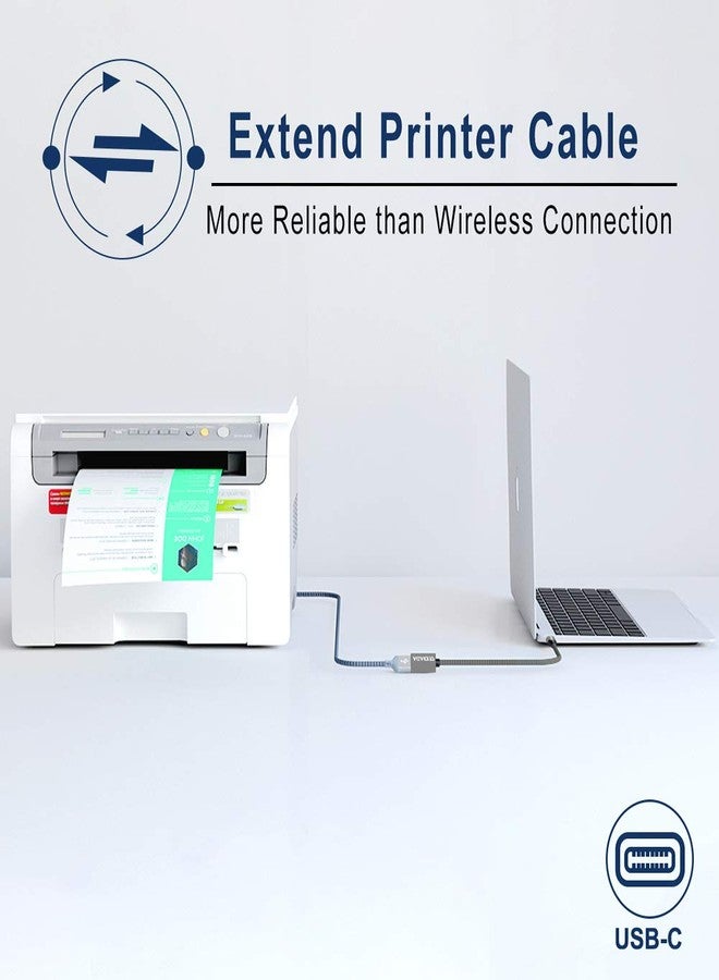 AkoaDa USB C to USB 3.0 Adapter (6.6ft),USB Type C Male to USB 3.0 Female OTG Cable Thunderbolt3 to USB Adapter for iPhone 17 16 15 Pro/Pro Max/Air/Plus, iPad MacBook Pro/Air 2023, Galaxy S25 24 23 22 21 - Image 4