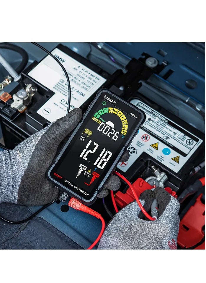 KAIWEETS - KAIWEETS KM602 Smart Digital Multimeter - 6000 Counts True-RMS - Image 1