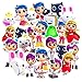 PC 25 Pcs Vinyl Stickers True Rainbow Party Decorations for Kids Birthday Laptop Water Bottle or Favor Bags - Image 3