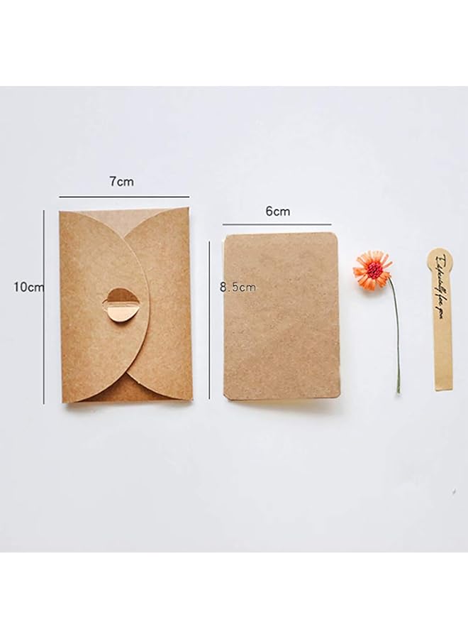 X spring Flower Thank You Card 12 Pack Wish Card For Wedding Birthday Festival Flower Pattern Handmade Invitation Greeting Card - Image 5