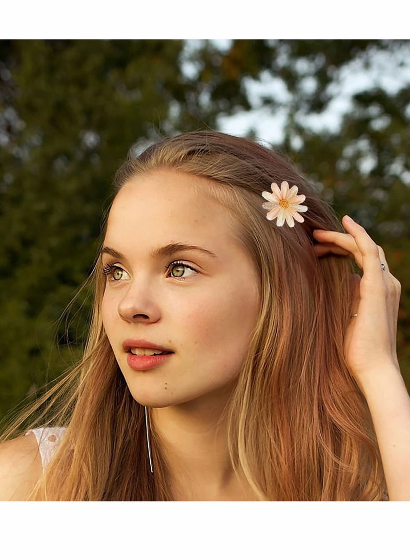 Excefore Rhinestone Hair Clips, Handmade Hair Barrettes - Image 4