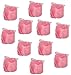 Lolakee Dance Scarves 12 Pcs Juggling Scarves for Kids Play Silk Scarve for Babies Toddlers Children Movement Learning Education Musical Accessories Colorful Scarfs Magic Tricks Performance Pink - Image 2