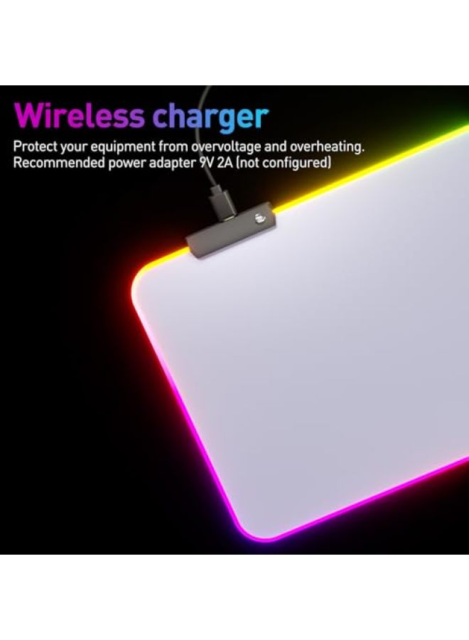 لوحة ماوس RGB بإضاءة LED، لوحة ماوس كبيرة، لوحة ماوس LED وكبيرة - Image 5