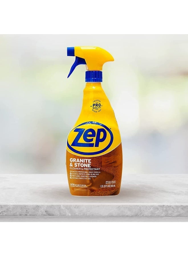 Zep Granite and Stone Cleaner and Protectant Spray 946 ml ZUCSPP32 - Image 3