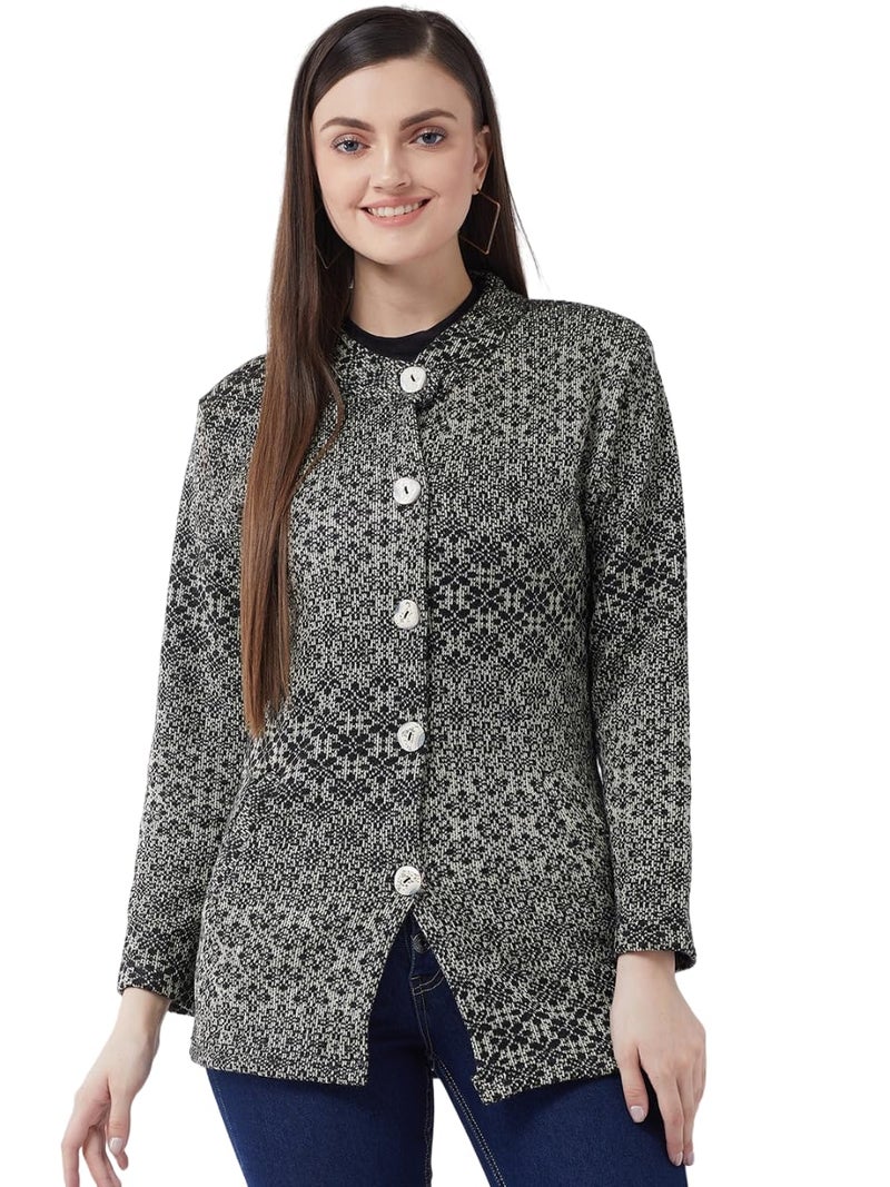 Pivl Women's Long Winter Acrylic Blend Sweater - Ultimate Warmth and Style_Camel_2XL||Winterwear|| - Image 1