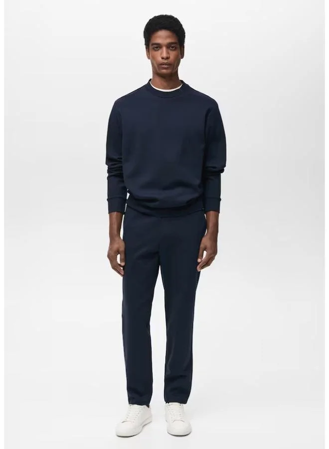 مانجو مان Regular-Fit Cotton Sweatshirt