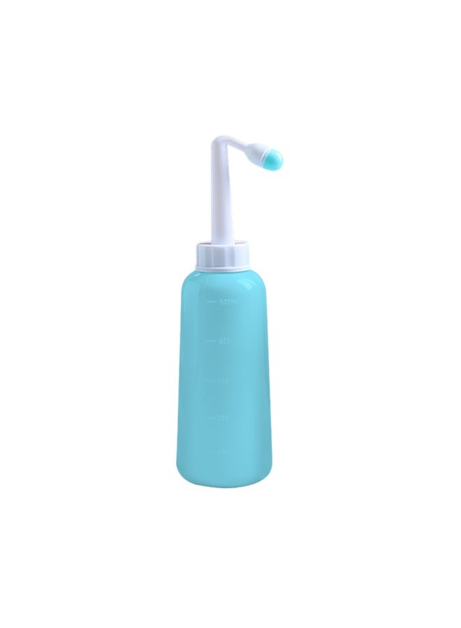 Portable Bidet for Personal Hygiene with 60° Angled Nozzle & Dust Cover | TPE Bottle, PP Cap, for Women, Baby, Travel, Postpartum Cleansing, Easy to Use - Image 5