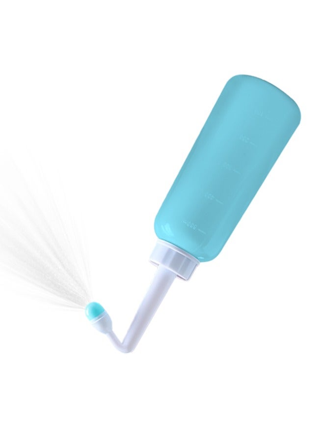 Portable Bidet for Personal Hygiene with 60° Angled Nozzle & Dust Cover | TPE Bottle, PP Cap, for Women, Baby, Travel, Postpartum Cleansing, Easy to Use - Image 1