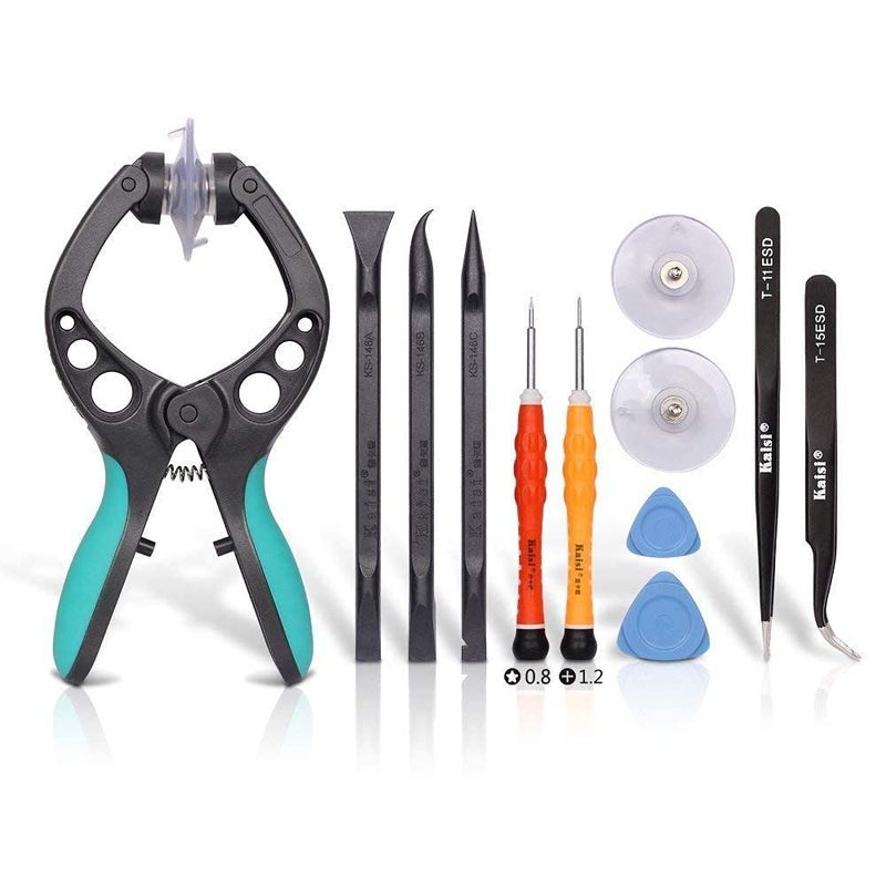 Diy Crafts CTDIYHI47874 Suction Cup Pliers Repair Kit for Open Electronics Screen and Shell Compatible for Cellphone 3 Pack of 1 Set Multicolor