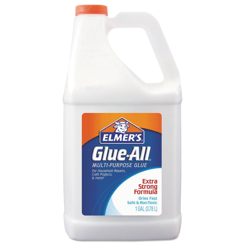 Elmer's Glue-All Multi-Purpose Liquid Glue Extra Strong Great for Making Slime 1 Gallon 1 Count, #1 Teacher Brand - Image 1