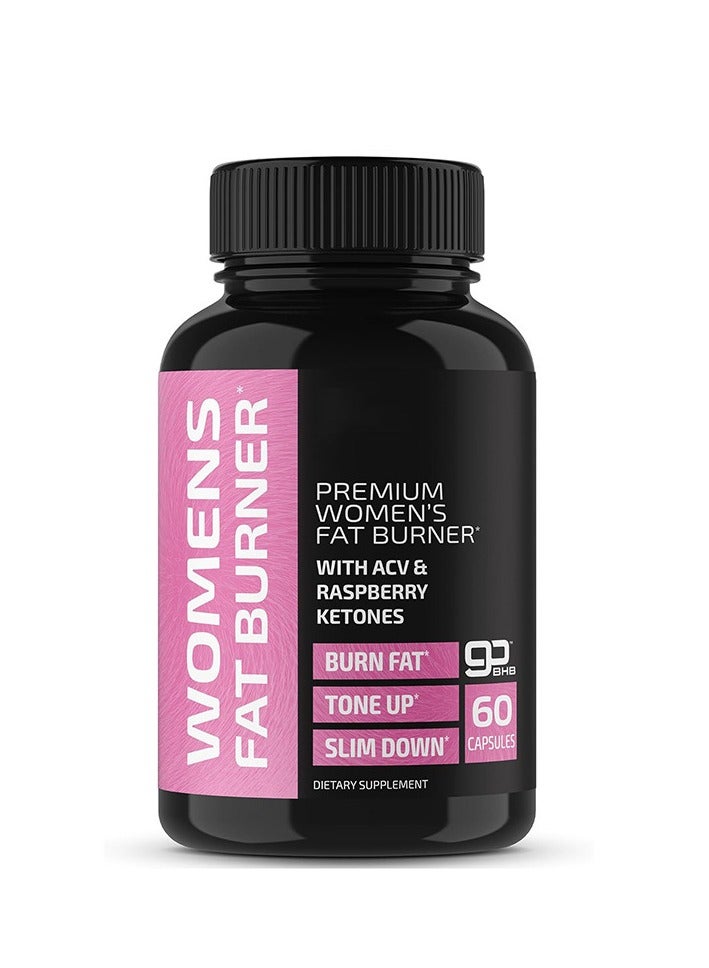 Womens Best Fat Burners For Women | Weight Loss Pills for Women Belly Fat | Raspberry Ketones | Appetite Suppressant & Metabolism Booster | Back Fat Reducer & Bloating Relief | Diet Pills for Fast Result 60 Ct. - Image 1