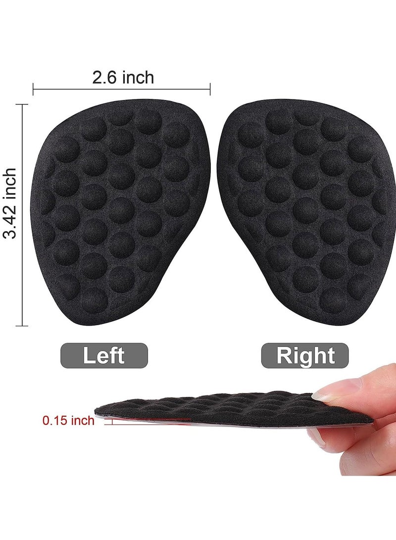 SYOSI وسادات ميتاتارسال، وسادات راحة الكعب العالي ووسادات كعب للنساء، وسادات كعب كرة القدم للاحذية الكبيرة، وسادات كعب لاصقة للأحذية الواسعة، وسادات للأحذية للنساء (3 قطع) - Image 4