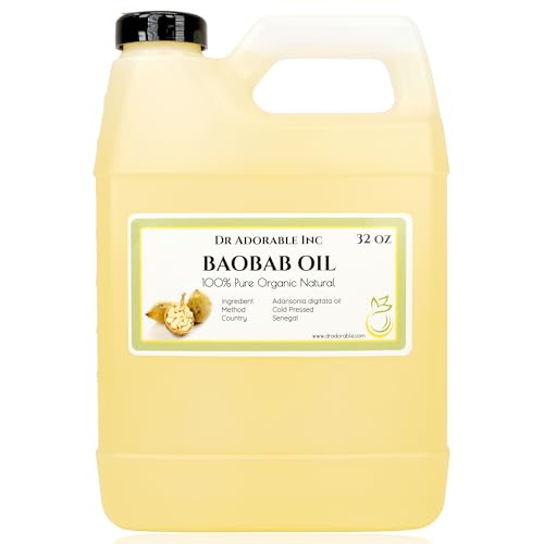 Dr. Adorable Dr Adorable - 32 oz - Baobab Oil - 100% Pure Natural Cold Pressed Organic - Image 1