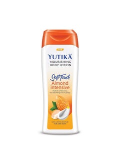 Yutika Softtouch Nourishing Body Lotion For Long Lasting Moisture And Soothing Skin For Men And Women (Almond 300Ml)  - Image 1