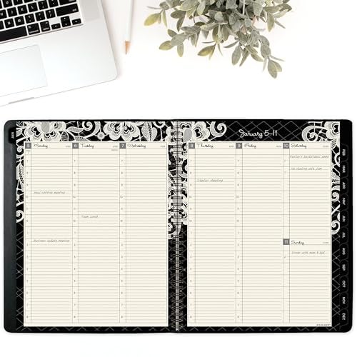 AT-A-GLANCE ATAGLANCE 2026 Appointment Book Planner Weekly Monthly 85 x 11 Large Hourly Lacey 54190526 - Image 3