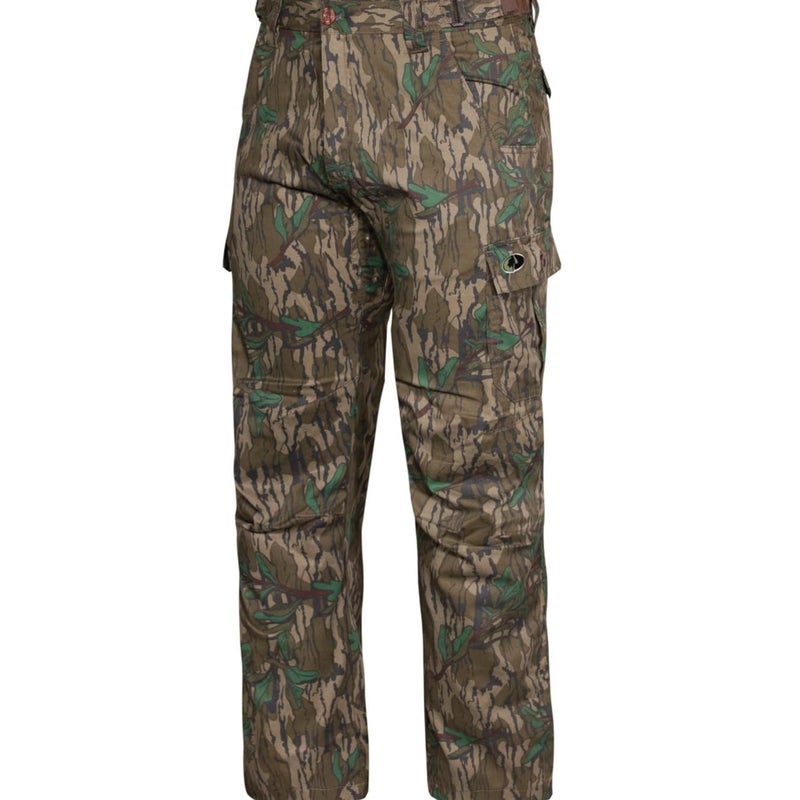 Mossy Oak Cotton Mill 20 Camo Hunting Pants for Men Camouflage Clothes Medium Greenleaf - Image 2