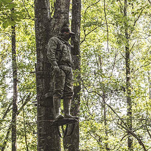 Mossy Oak Cotton Mill 20 Camo Hunting Pants for Men Camouflage Clothes Medium Greenleaf - Image 3