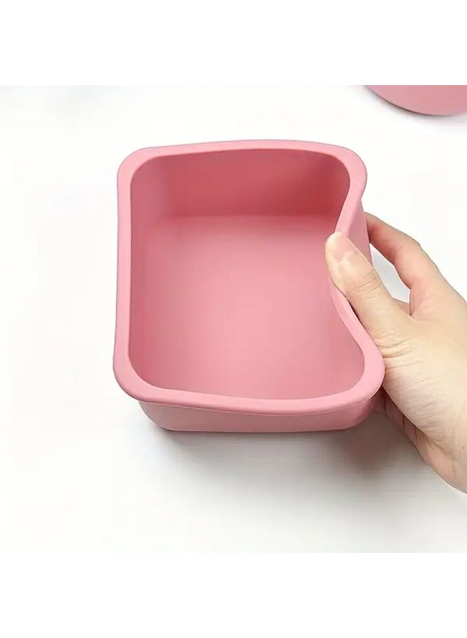 Moso Bamboo Green Silicone Lunch Box Set 2pcs Microwaveable Insulated For Outdoor Dining - Image 5