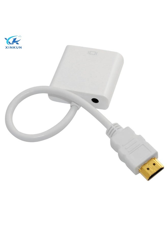 XINKUN Hdtv To Vga Adapter/Adapter With Chip Hdmi Hd 1080P Notebook To Vga Display - Image 1
