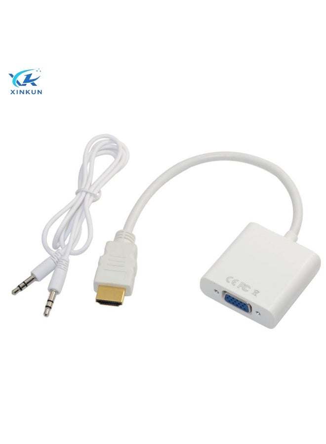 XINKUN Hdtv To Vga Adapter/Adapter With Chip Hdmi Hd 1080P Notebook To Vga Display - Image 4