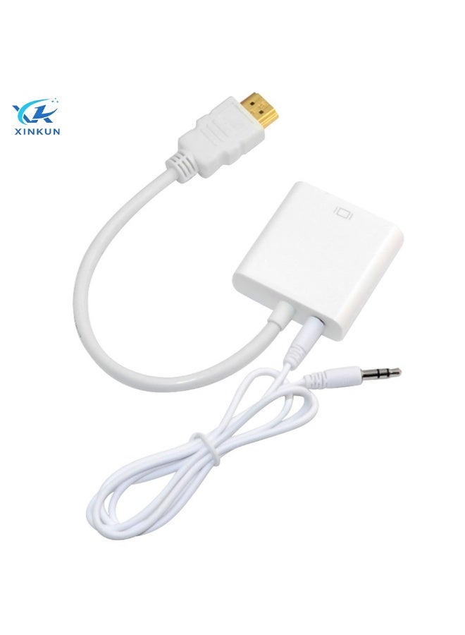 XINKUN Hdtv To Vga Adapter/Adapter With Chip Hdmi Hd 1080P Notebook To Vga Display - Image 3
