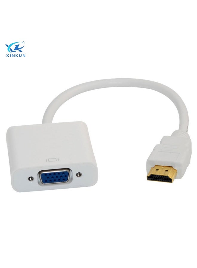 XINKUN Hdtv To Vga Adapter/Adapter With Chip Hdmi Hd 1080P Notebook To Vga Display - Image 2