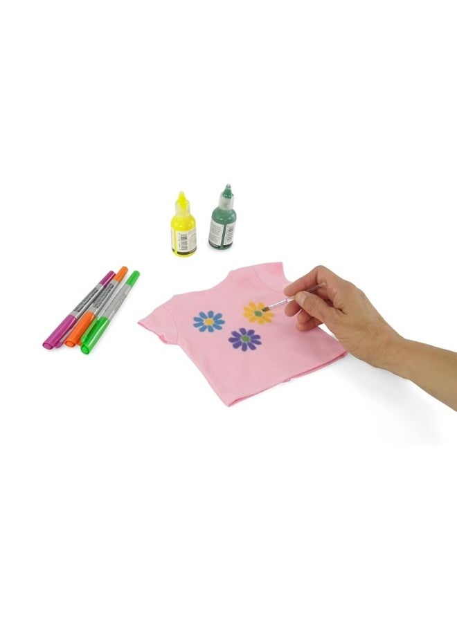 Emily Rose 18 inch Doll Clothes 5 Pack Pastel 18" Doll Spring Summer T-Shirts Tees Classic Value Bundle | Great Birthday Party Craft Activity | Gift Boxed! | fits Most 16-18" Dolls - Image 4