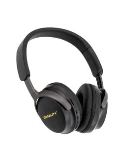 Super Beat Wireless Headphone with HD+ Stereo Sound Quality, Zenatality E005 Super Bass Wireless Music Headset - Black