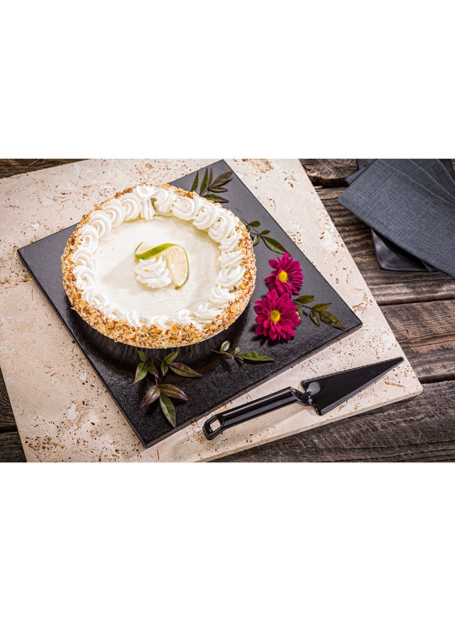Restaurantware Pastry Tek 12 Inch Cake Board, 1 Durable Cake Drum - Square, Covered Edges, Black Paper Cake Base, Disposable, For Birthdays, Weddings, Or Parties  - Image 5