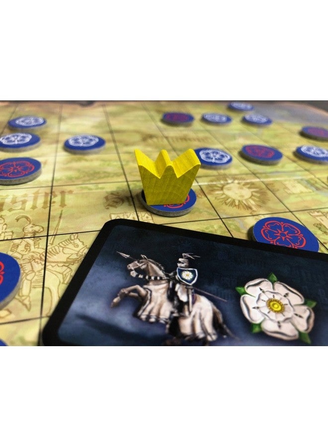 Thames & Kosmos لعبة الوردة الملكية | لعبة كلاسيكية للاعبين 2 من كوسموس | مصمم حائز على جوائز ديرك هين - Image 2