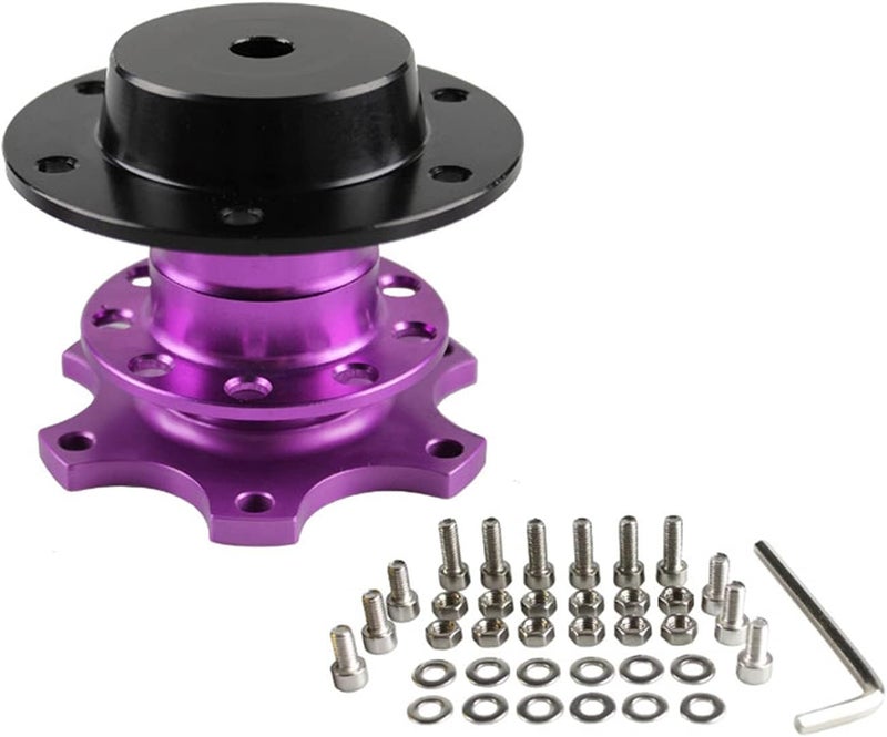 Wivplex Aluminum Steering Wheel Quick Release Hub Adapter - Image 1
