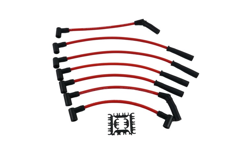 Holdia Ignition Spark Plug Wires Set of 7 Compatible with Jeep Grand Cherokee Comanche TJ Wrangler 40L L6