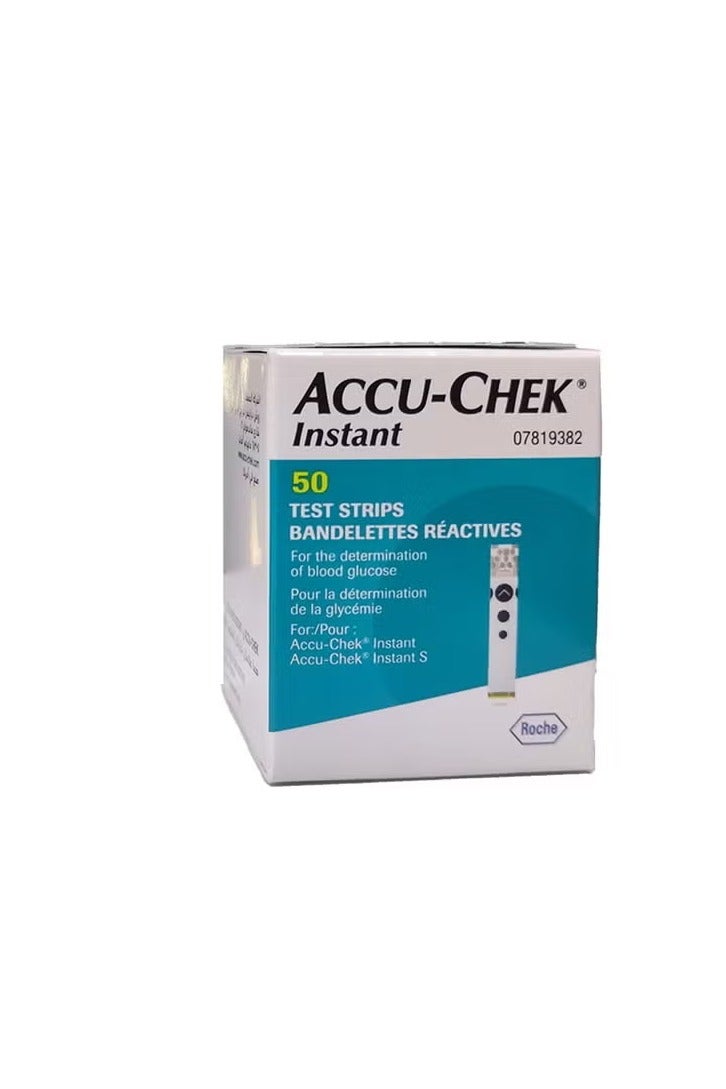 ACCU-CHEK Instant Instant Test Strips Kit 50 Strips - Image 2