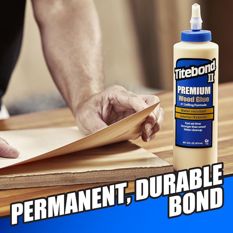 Titebond 5003 II Premium Wood Glue 8Ounces Pack of 2 - Image 2