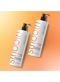 KERAGEN Smoothing Conditioner with Keratin and Collagen for All Hair Types, Sulfate Free, 32 Oz - Moisturizes, Strengthens, Protects Color and Repair - Panthenol, Vitamins, and Jojoba Oil  - Image 4