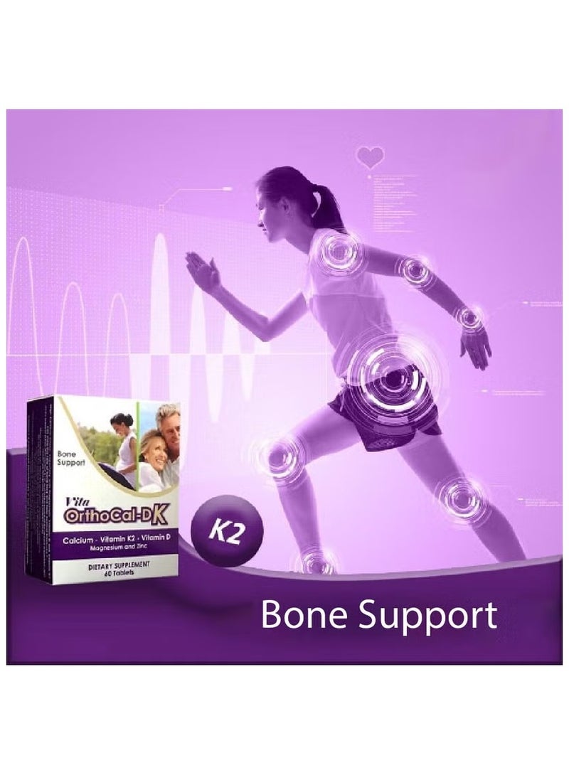 Vita Vita Orthocal-Dk bone support 60 Tablets - Image 4