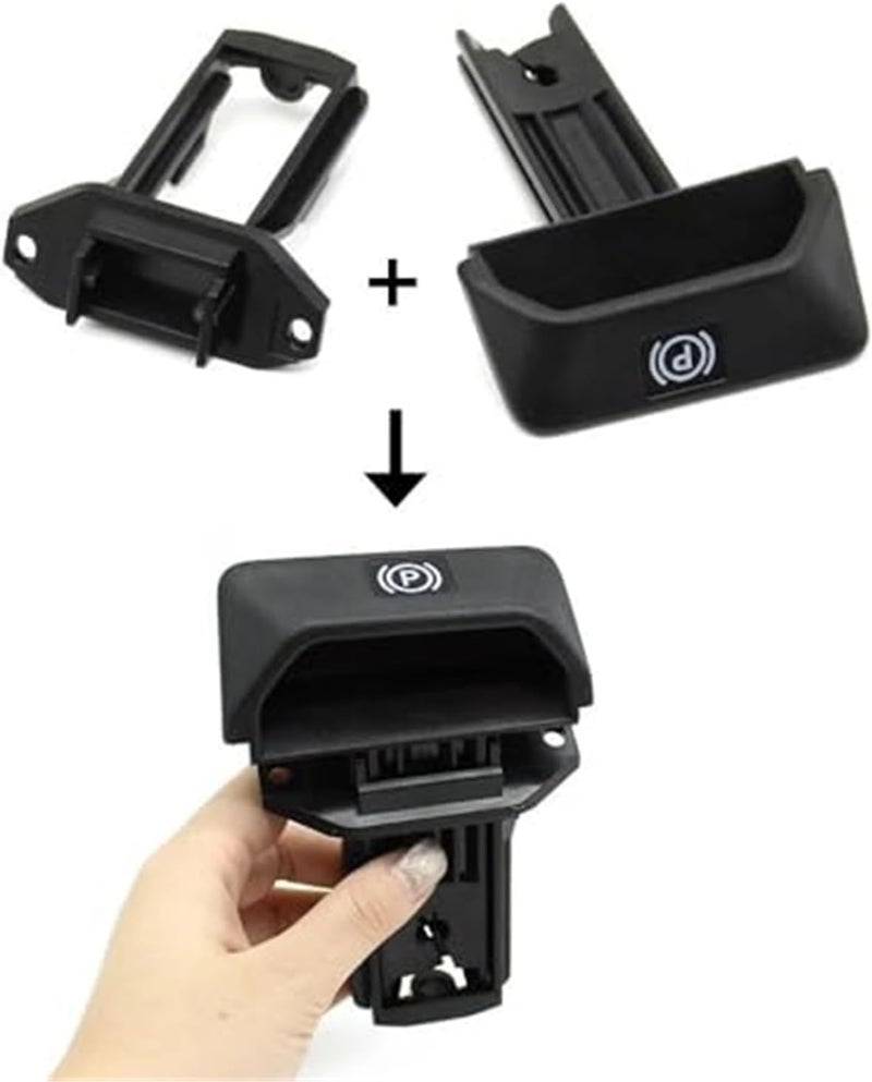 QASULER Parking Actuator Handbrake Button - Image 3