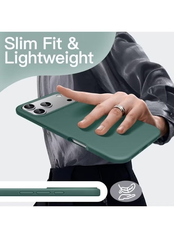 ELTRAZONE iPhone 17 Pro Soft Silicone Case | Full-Body Protective Shockproof Cover | Slim Fit Anti-Scratch Back Case for iPhone 17 Pro | Lightweight Non-Slip Durable Silicone Phone Case - Image 2