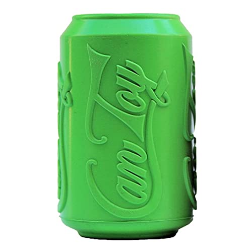 SodaPup Soda Can Durable Dog Treat Dispenser Chew Toy Made in USA from NonToxic Pet Safe Food Safe Natural Rubber Material for Mental Stimulation Problem Chewing Calming Nerves More - Image 1