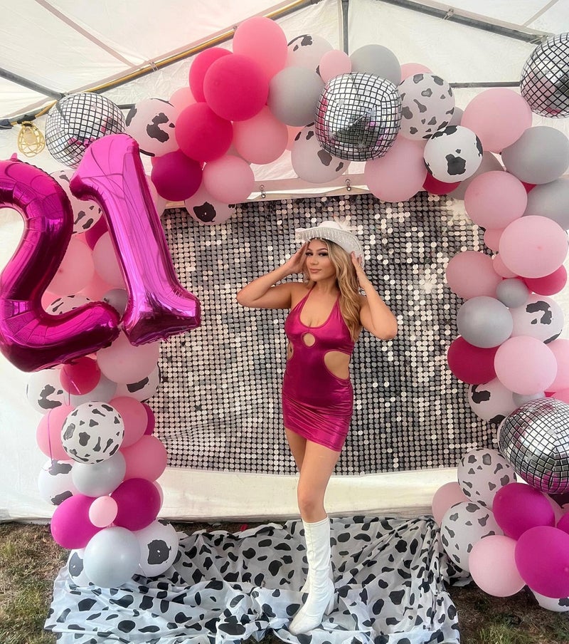 IWERP 40 Inch Hot Pink 1 Balloon for First Birthday, 1st Number Balloons Birthday Decorations for Girl Kids Toddler Baby, One Giant Number 1 Balloon - Image 4
