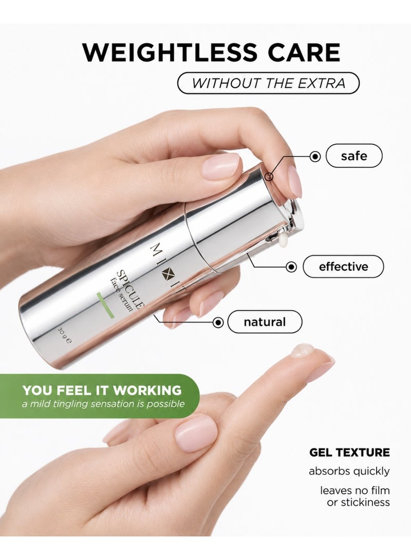 MIXIT Spicule Anti-Aging Face Serum with Retinoid Microneedles for Wrinkles & Firmness, 30ml - Image 2