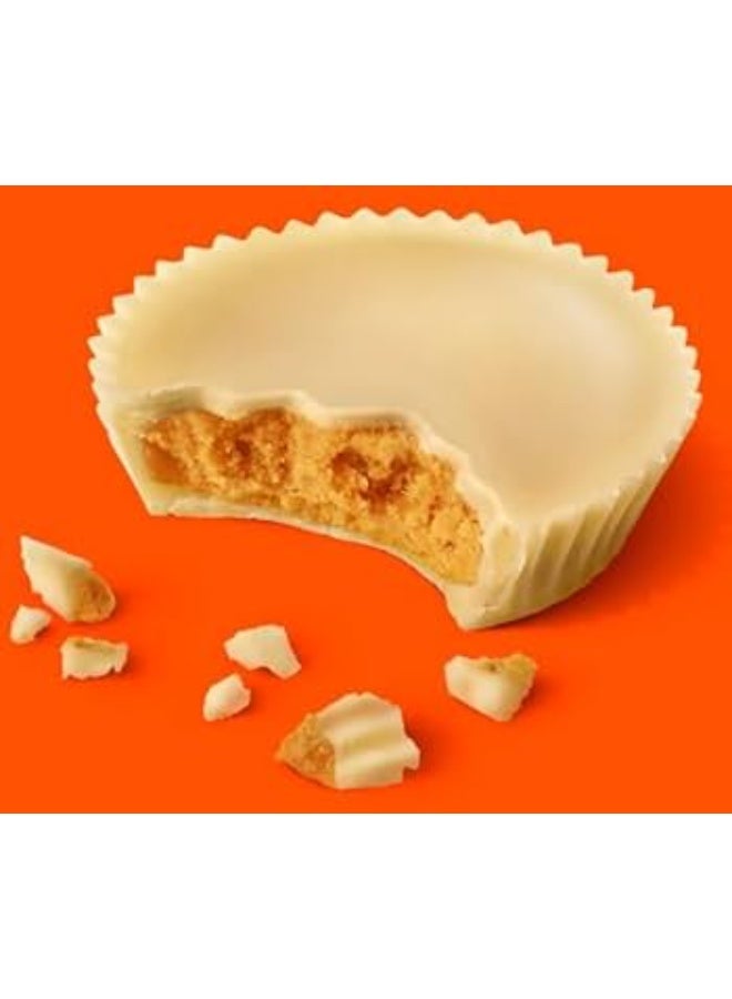 Reese's White Chocolate Peanut Butter Cups - 2 Cup Pack (39g) - Creamy & Salty Sweet Snack - Premium White Chocolate Treat - Image 3