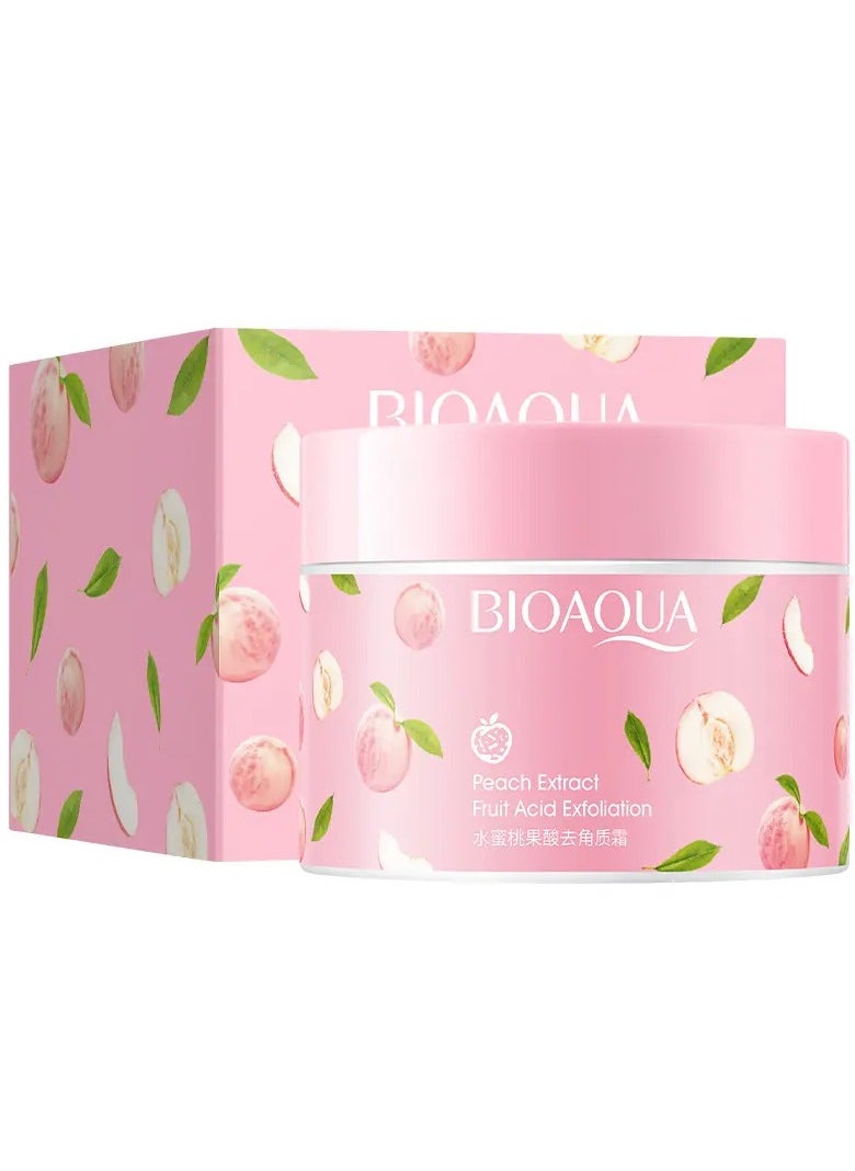 BIOAQUA - Peach Extract Fruit Acid Exfoliation 140 g - Image 1