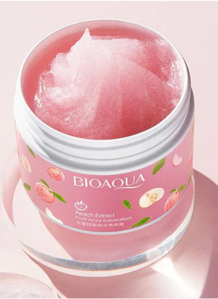 BIOAQUA - Peach Extract Fruit Acid Exfoliation 140 g - Image 1