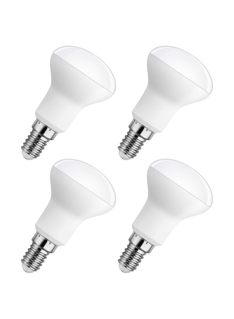 E14 Dimmable LED Spotlight Bulbs, 5W Warm White 2700K, 500LM, 120° Beam Angle, Equivalent to 40W R50, AC 230V, 4 Pack Small Edison Screw Bulbs - Image 1