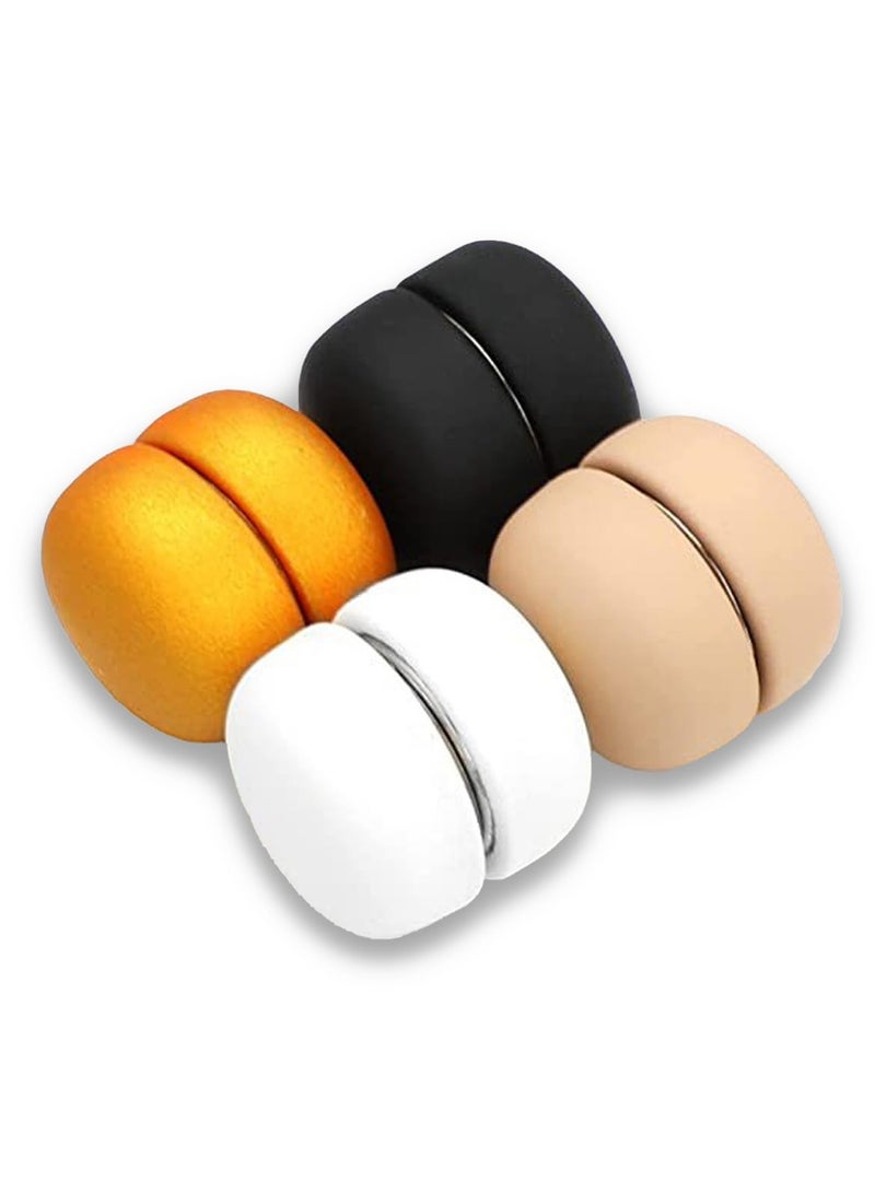 MIXDE Women Hijab Pins 4/6 Pairs Magnetic Hijab Clips Multi-Use Hijab Magnets Commercial Strength Hijab Pins for Scarf Shawl  - Image 1