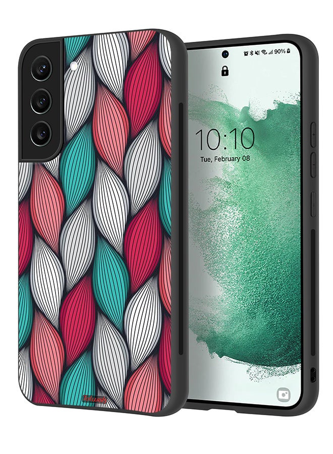 Tolwak Samsung Galaxy S21 Plus 5G Protective Case Cover Feather Pattern - Image 1